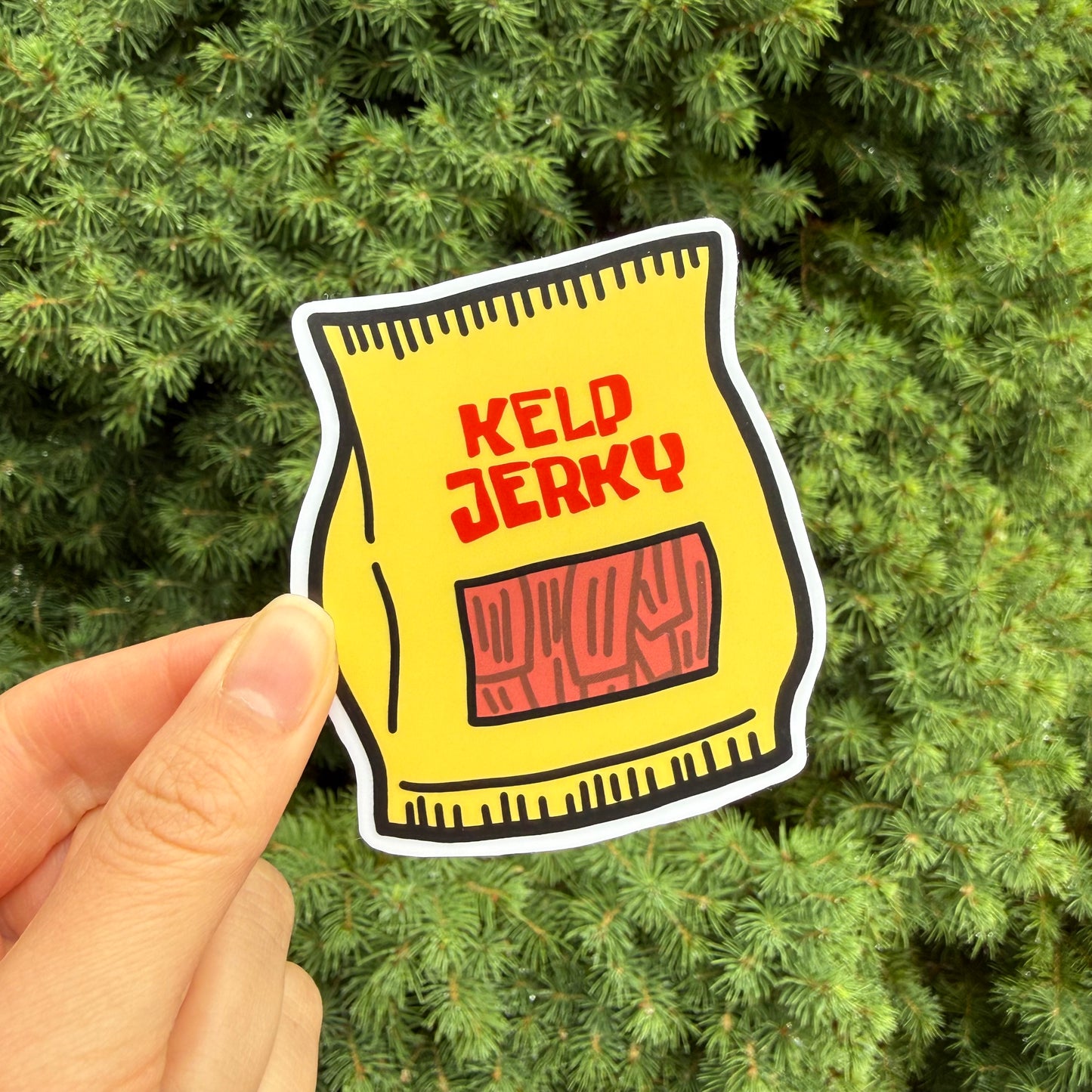 Kelp Jerky Sticker