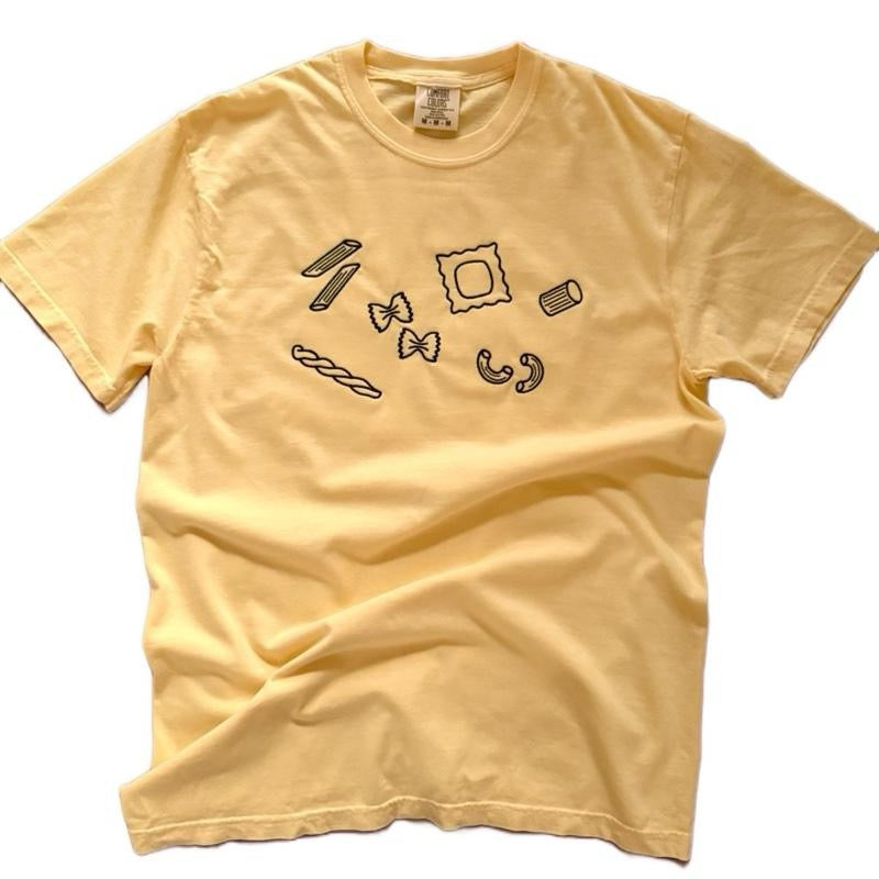 Pasta Embroidered T-shirt