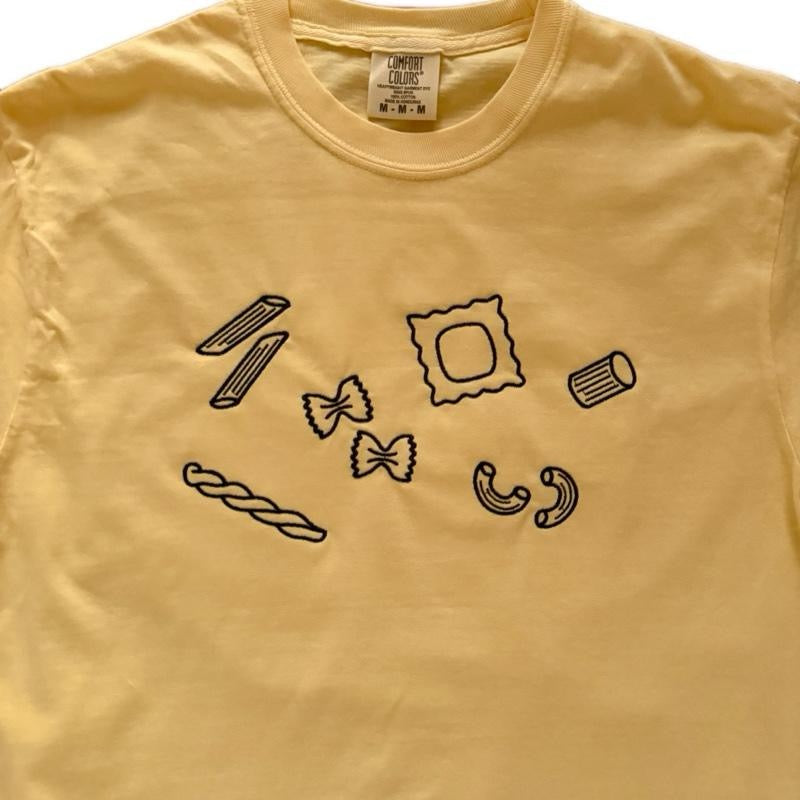 Pasta Embroidered T-shirt