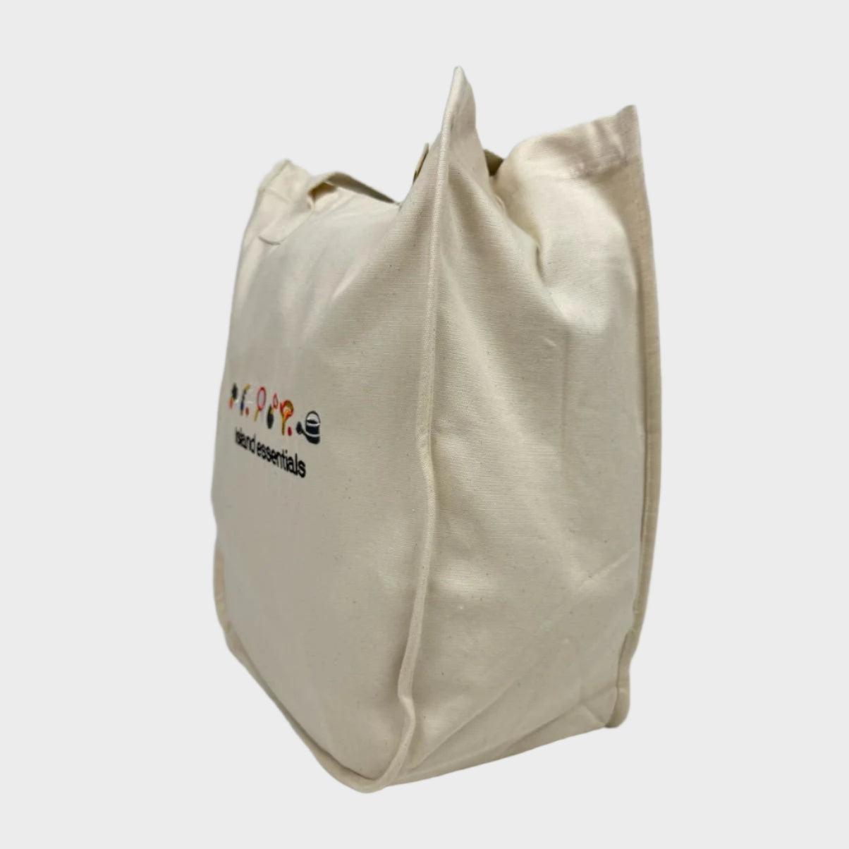 Island Series Embroidered Organic Cotton Tote Bag