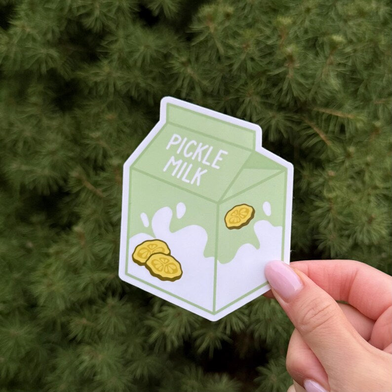 Funny Pickle Sticker