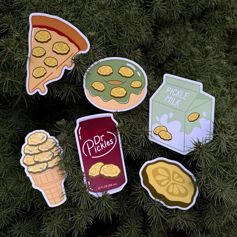 Funny Pickle Sticker