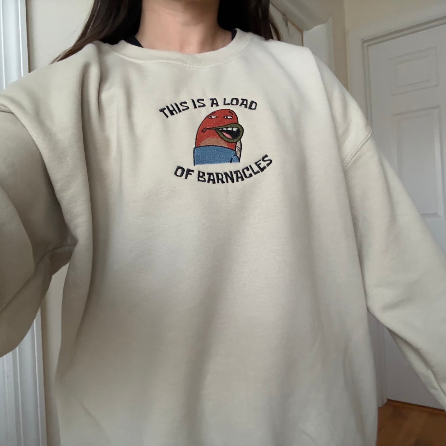 Barnacles Embroidered Sweatshirt