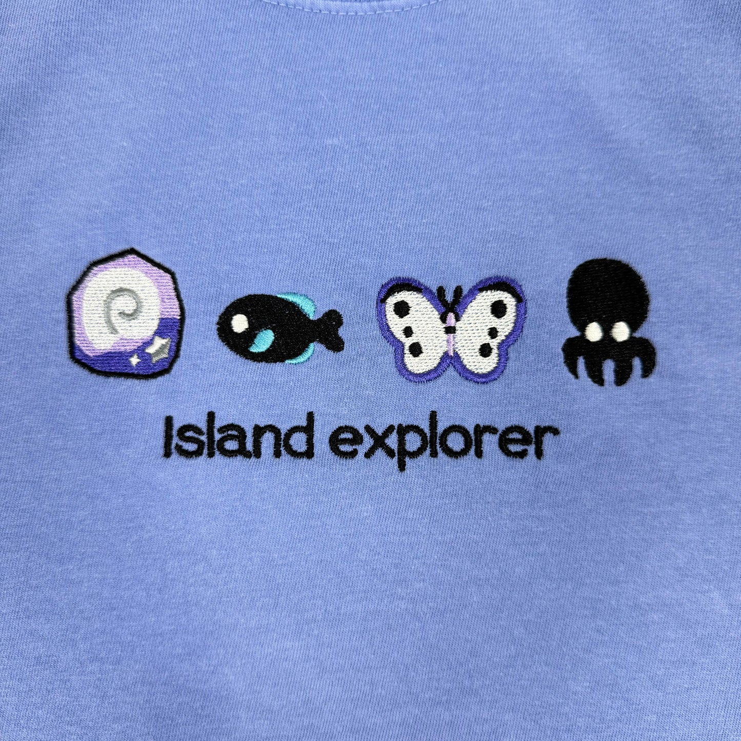 Island Explorer Embroidered T-shirt