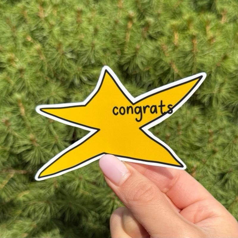 Butchered Star Sticker
