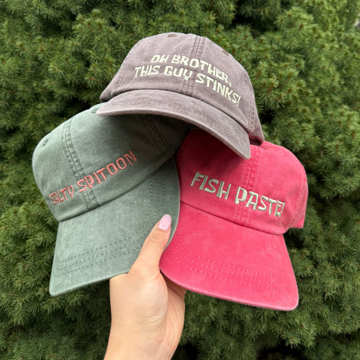 Funny Memes Embroidered Cotton Hat/Cap