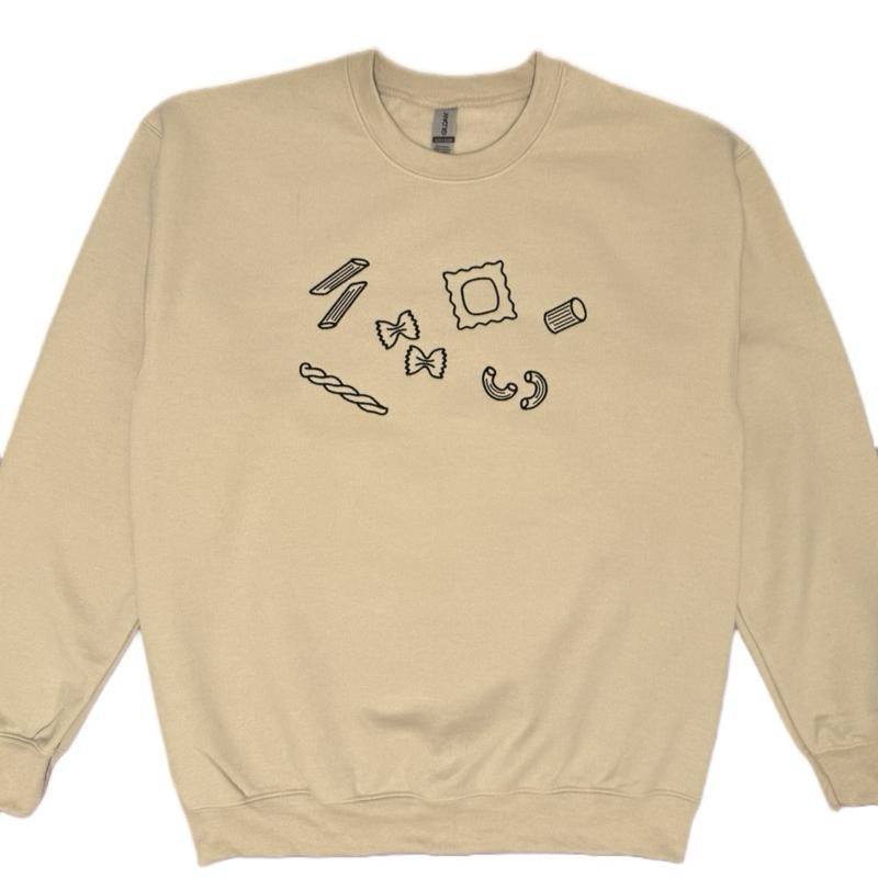 Pasta Embroidered Sweatshirt