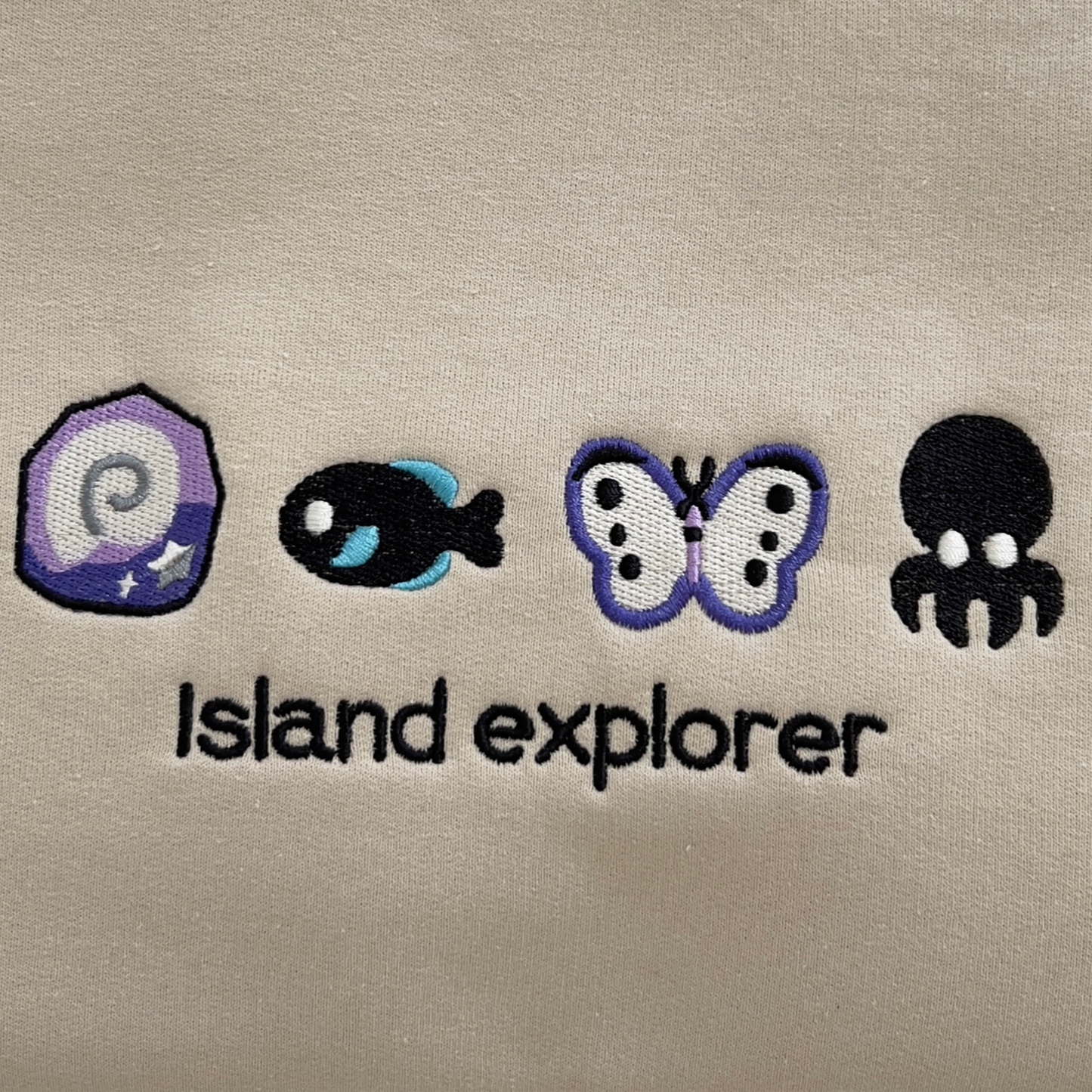 Island Explorer Embroidered Sweatshirt