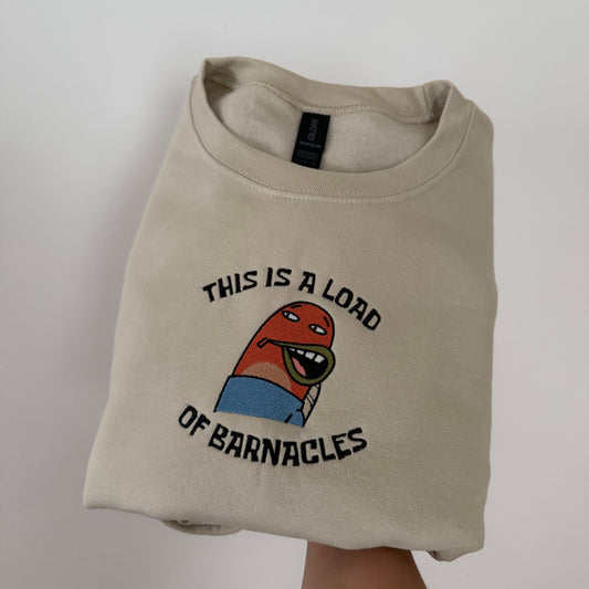 Barnacles Embroidered Sweatshirt