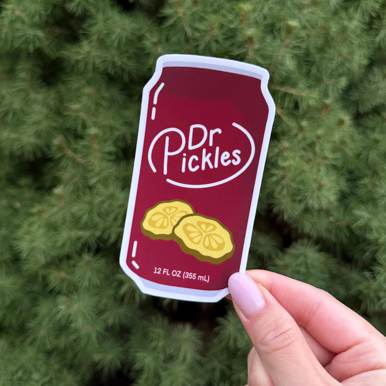Funny Pickle Sticker
