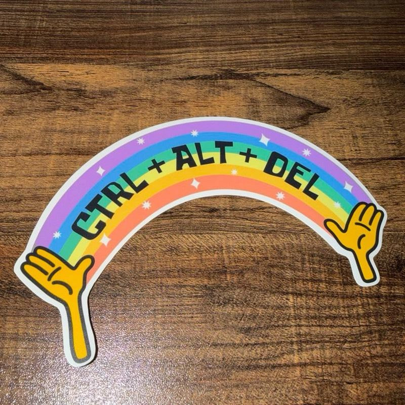Corporate Meme Sticker (6 inches wide)