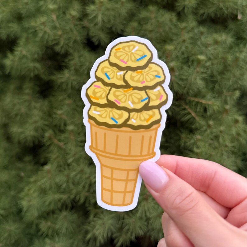 Funny Pickle Sticker