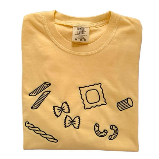 Pasta Embroidered T-shirt