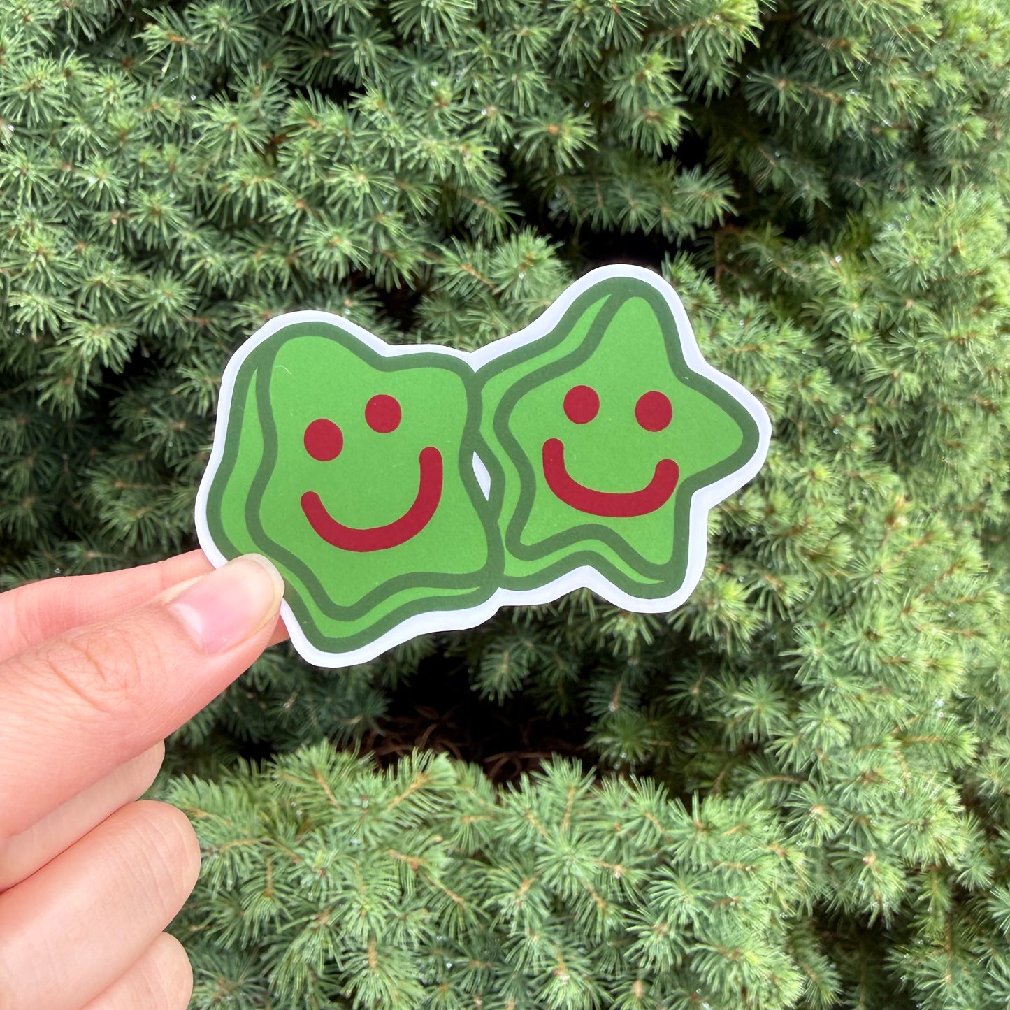 Smiley Pickles Sticker