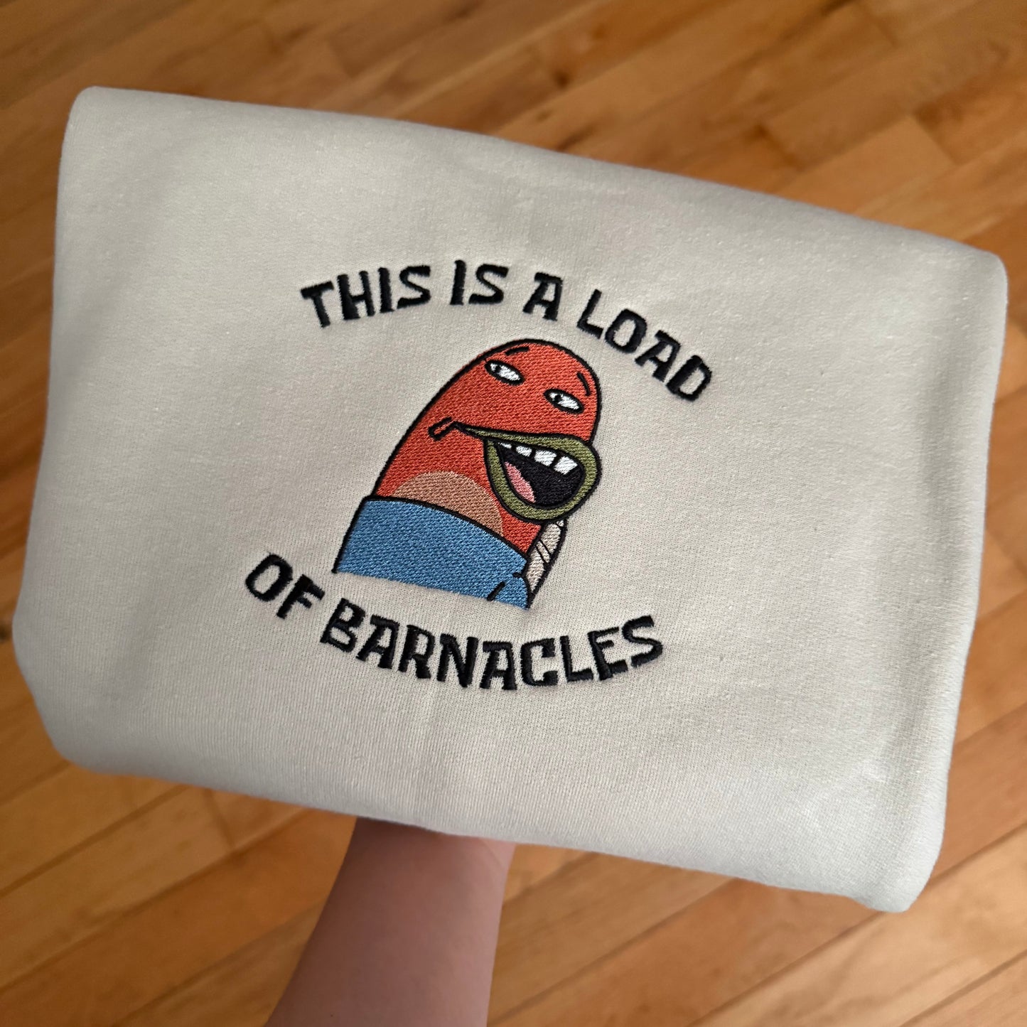Barnacles Embroidered Sweatshirt