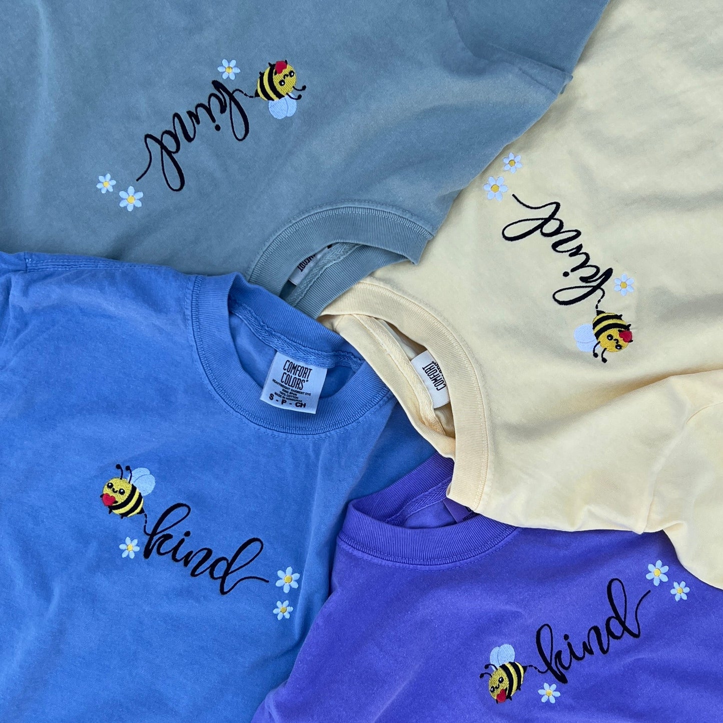 Be Kind Embroidered T-shirt